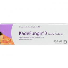 KADEFUNGIN 3 Kombip.20 g Creme+3 Vaginaltabl. 1 St.