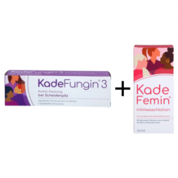 KADEFUNGIN 3 Kombipackung + KADEFEMIN Intimwaschlotion 125 ml