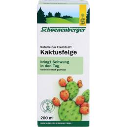 KAKTUSFEIGE Saft Bio Schoenenberger 200 ml (200 ml)