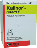 KALINOR retard P 600 mg Hartkapseln 50 St