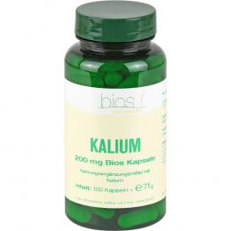 KALIUM 200 mg Bios Kapseln 100 St Kapseln