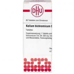 KALIUM BICHROMICUM D 4 Tabletten 80 St.