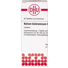 KALIUM BICHROMICUM D 6 Tabletten 80 St.