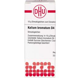 KALIUM BROMATUM D 4 Globuli 10 g