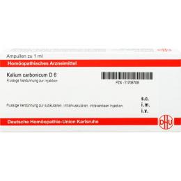 KALIUM CARBONICUM D 6 Ampullen 8 ml