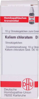 KALIUM CHLORATUM D 6 Globuli 10 g