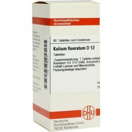 KALIUM FLUORATUM D 12 Tabletten 80 St