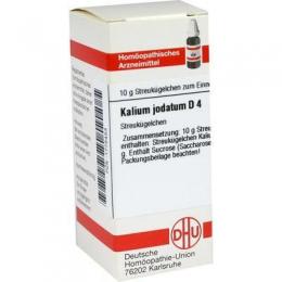 KALIUM JODATUM D 4 Globuli 10 g