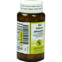Ein aktuelles Angebot für KALIUM PHOSPHORICUM F Komplex Nr.203 Tabletten 120 St Tabletten Naturheilmittel - jetzt kaufen, Marke Nestmann Pharma GmbH.