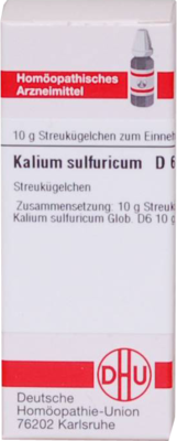 KALIUM SULFURICUM D 6 Globuli 10 g
