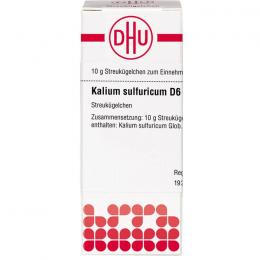 KALIUM SULFURICUM D 6 Globuli 10 g