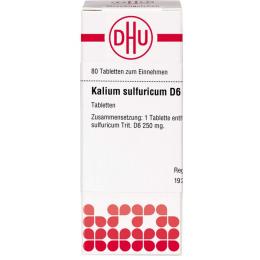 KALIUM SULFURICUM D 6 Tabletten 80 St.
