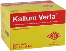 KALIUM VERLA Granulat Brausetabletten 50 St Granulat