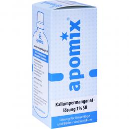 Ein aktuelles Angebot für Kaliumpermanganatlösung 1% SR 100 ml Lösung Wunddesinfektion - jetzt kaufen, Marke apomix AMH Niemann GmbH & Co. KG.