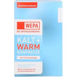 KALT-WARM Kompresse 12x29 cm mit Fixierband 1 St.