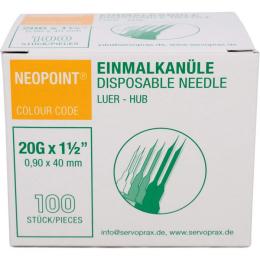 KANÜLEN Neopoint 1 0,90x40 100 St.