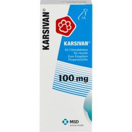 KARSIVAN 100 Filmtabletten f.Hunde 60 St.