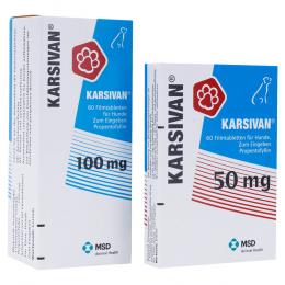 KARSIVAN 100 vet 60 St Filmtabletten