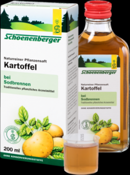 KARTOFFELSAFT Schoenenberger Heilpflanzensfte 3X200 ml
