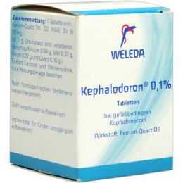 KEPHALODORON 0,1% Tabletten 250 St Tabletten