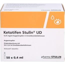 KETOTIFEN Stulln UD Augentropfen Einzeldosispip. 20 ml