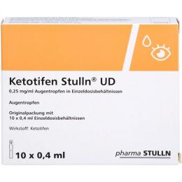 KETOTIFEN Stulln UD Augentropfen Einzeldosispip. 4 ml