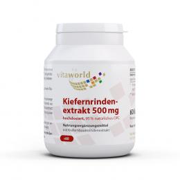 Ein aktuelles Angebot für KIEFERNRINDENEXTRAKT 500 mg 95% OPC Kapseln 60 St Kapseln Naturheilkunde & Homöopathie - jetzt kaufen, Marke Vita World GmbH.