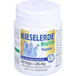 KIESELERDE+BIOTIN Kapseln 60 St. (28 g)