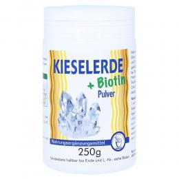 Ein aktuelles Angebot für KIESELERDE+BIOTIN Pulver 250 g Pulver Multivitamine & Mineralstoffe - jetzt kaufen, Marke Pharma Peter GmbH.