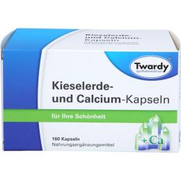 KIESELERDE+CALCIUM Kapseln 160 St. (81,4 g)