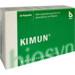Ein aktuelles Angebot für KIMUN Kapseln 30 St Kapseln Nahrungsergänzungsmittel - jetzt kaufen, Marke biosyn Arzneimittel GmbH.