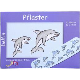 KINDERPFLASTER Delfin Briefchen 10 St.