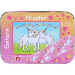 KINDERPFLASTER Einhorn Dose 20 St.