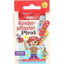 KINDERPFLASTER Pirat 10 St.