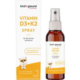 KINDGESUND Vitamin D3 K2 Spray 25 ml
