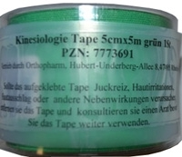 KINESIOLOGIE Tape 5 cmx5 m grn 1 St