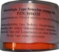 KINESIOLOGIE Tape 5 cmx5 m orange 1 St