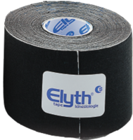 KINESIOLOGIE Tape Elyth 5 cmx5 m schwarz 1 St