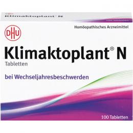 KLIMAKTOPLANT N Tabletten 100 St.