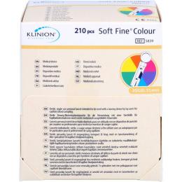 KLINION Soft fine colour Lanzetten 30 G 210 St.