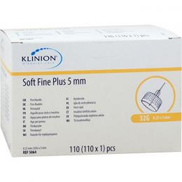 KLINION Soft fine plus Pen-Nadeln 0,23x5 mm 32 G 110 St.