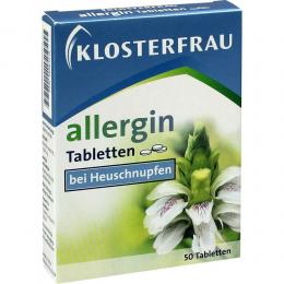 Klosterfrau Allergin Tabletten bei Heuschnupfen 50 St Tabletten