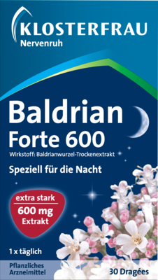 KLOSTERFRAU Baldr.forte 600 Nervenruh b.Tabl. 30 St