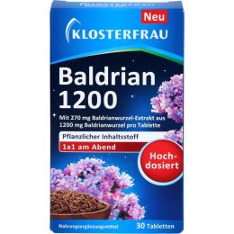 KLOSTERFRAU Baldrian 1200 Tabletten 30 St. (28,3 g)