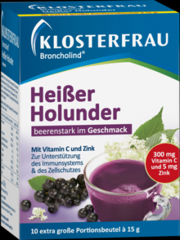 KLOSTERFRAU Broncholind heier Holunder Granulat 10X15 g