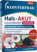 KLOSTERFRAU Hals-AKUT Lutschtabletten 16 St