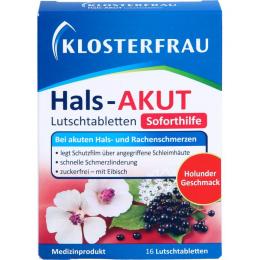 KLOSTERFRAU Hals-AKUT Lutschtabletten 16 St.