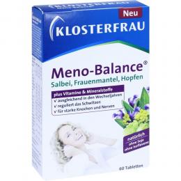 Ein aktuelles Angebot für KLOSTERFRAU Meno-Balance Tabletten 60 St Tabletten Wechseljahre - jetzt kaufen, Marke MCM Klosterfrau Vertriebsgesellschaft mbH.