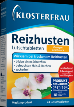 KLOSTERFRAU Reizhusten Lutschtabletten 24 St