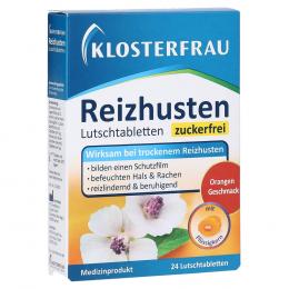Ein aktuelles Angebot für KLOSTERFRAU Reizhusten Lutschtabletten 24 St Lutschtabletten Hustenstiller - jetzt kaufen, Marke MCM Klosterfrau Vertriebsgesellschaft mbH.